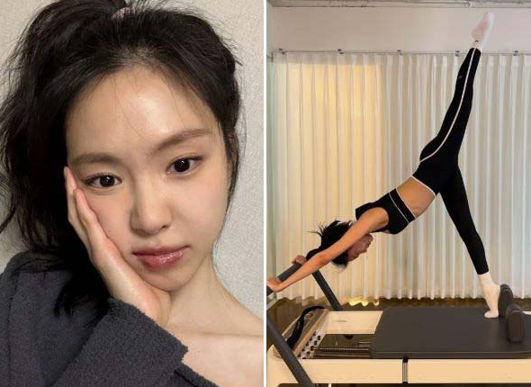 완벽 레깅스 핏 몸매 비결 48kg 손나은 열중하는 이 운동 효과